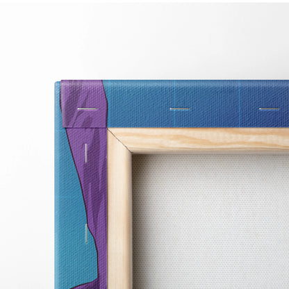 Vaporwave Portal Neon Canvas - Portal Neon Vaporwave Canvas Living Room Dreamy Mood Neon Retro Vaporwave Canvas