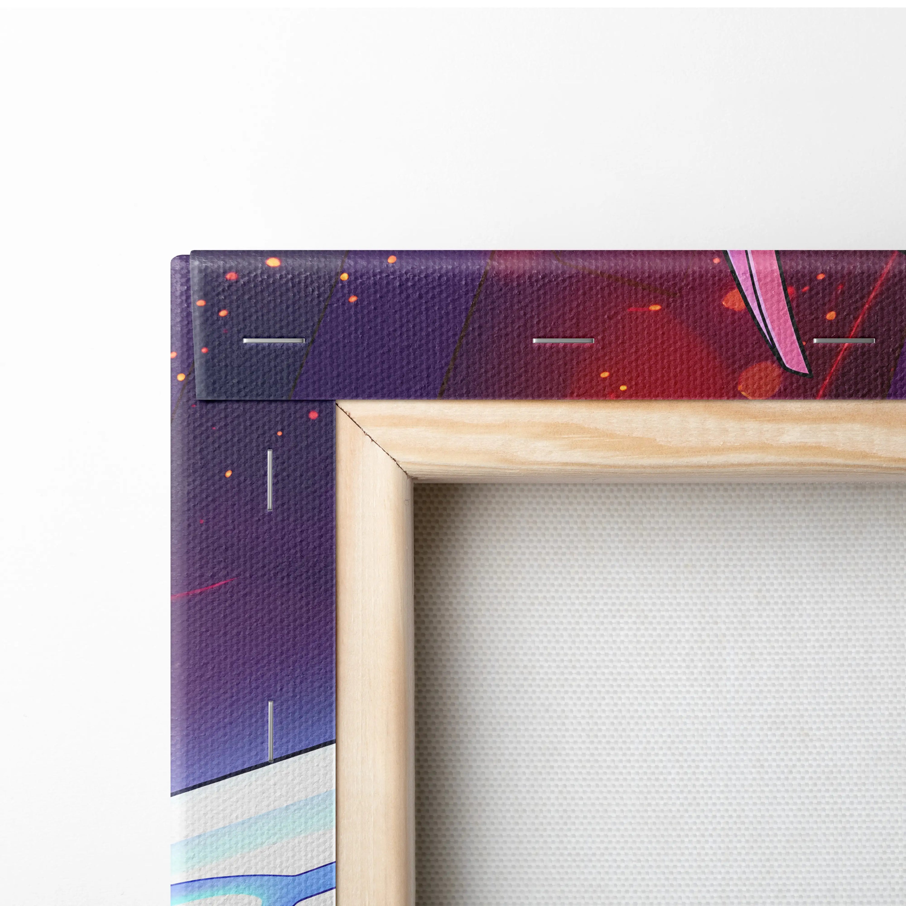Vaporwave Neon Warrior Queen - Warrior Queen Neon Pink Living Room Wall Art Vaporwave Mystical Mood Retro Futurism