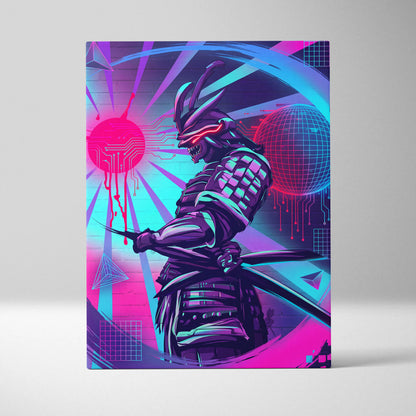 Vaporwave Neon Dragon Art - Dragon Neon Pink Purple Blue Living Room Vaporwave Mystical Neon Cyberpunk Wall Art Canvas