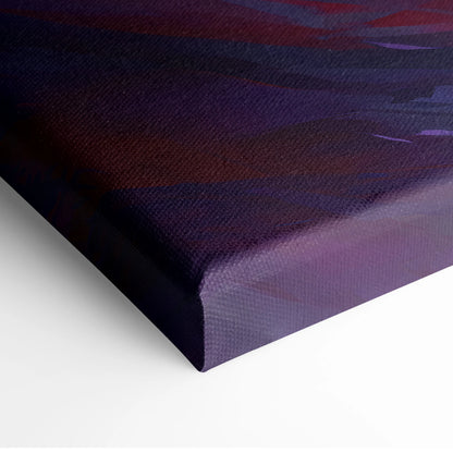 Vaporwave Neon Dream Canvas - Mythical Figure Neon Purple Living Room Vaporwave Dreamy Mood Retro Neon Wall Art Canvas