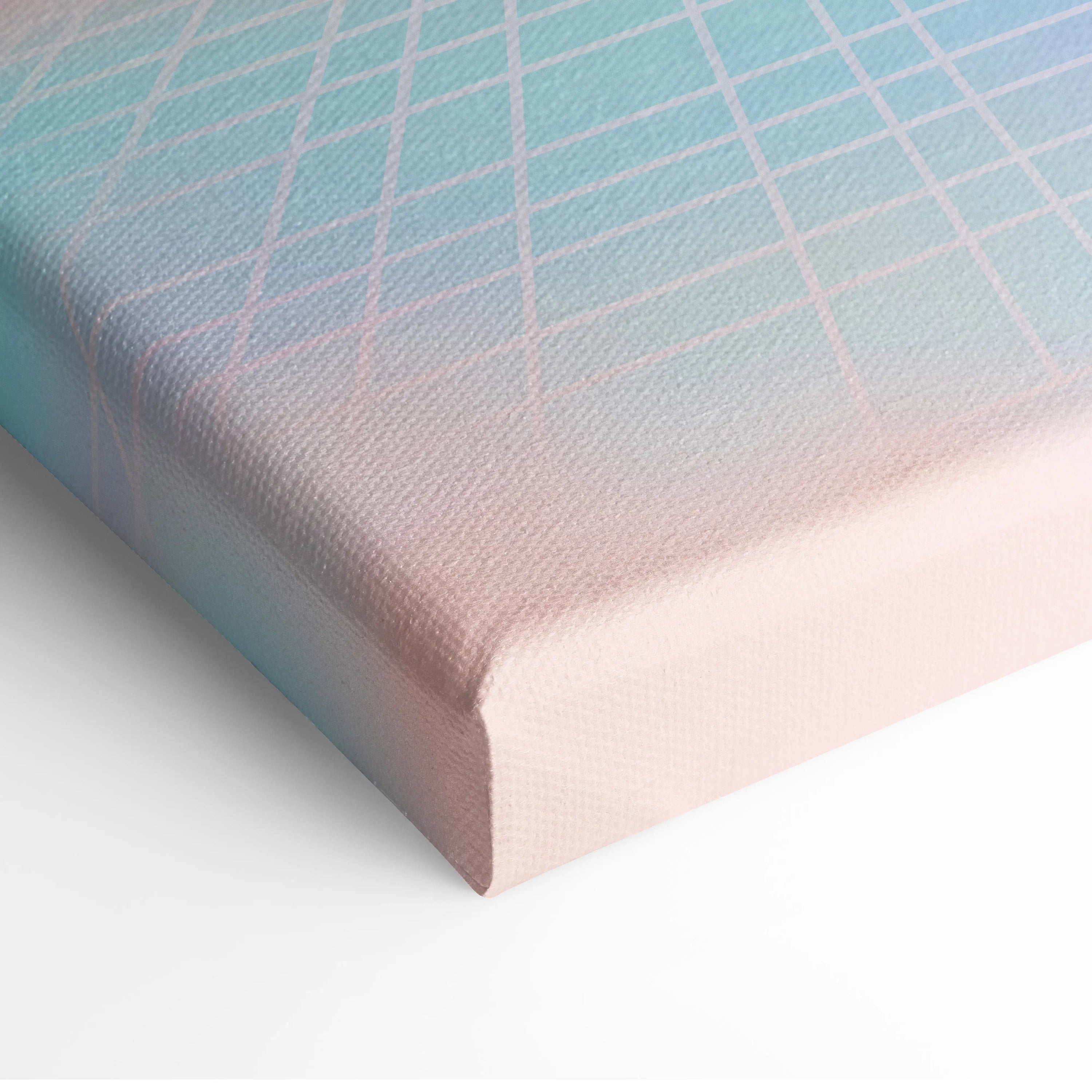 Vaporwave Fuji Dream Canvas - Mount Fuji Neon Pastels Living Room Vaporwave Dreamy Retro Pastel Wall Art Canvas