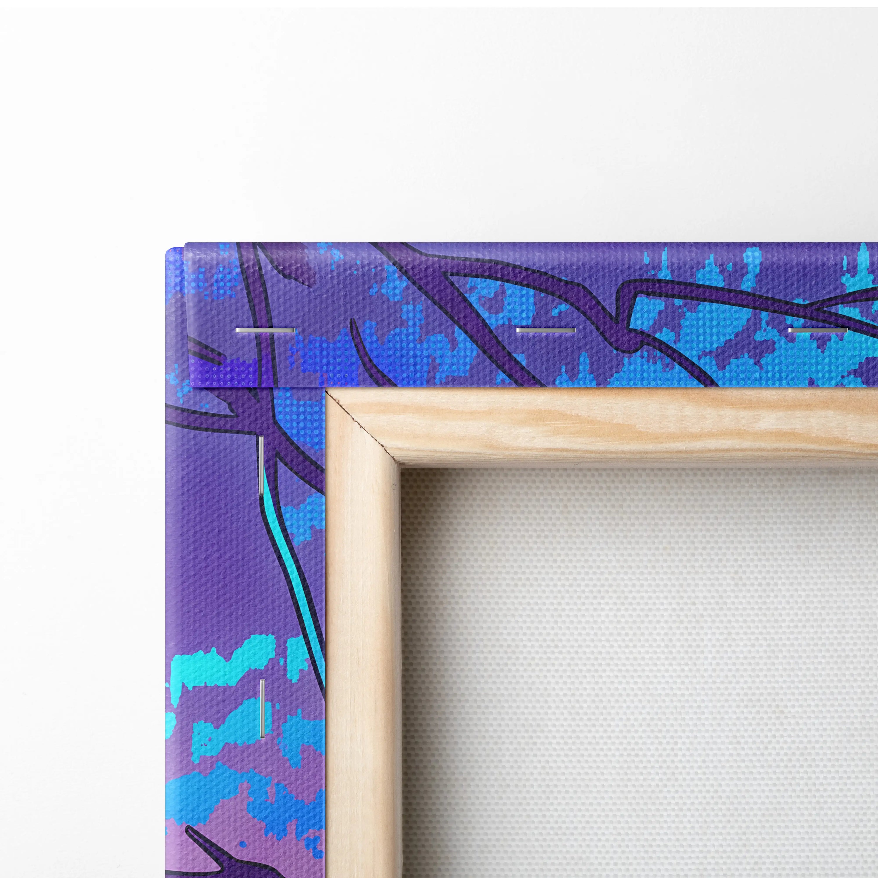 Sakura Vaporwave Neon Sunset - Sakura Neon Sunset Pastel Living Room Vaporwave Dreamy Neon Japanese Landscape Canvas