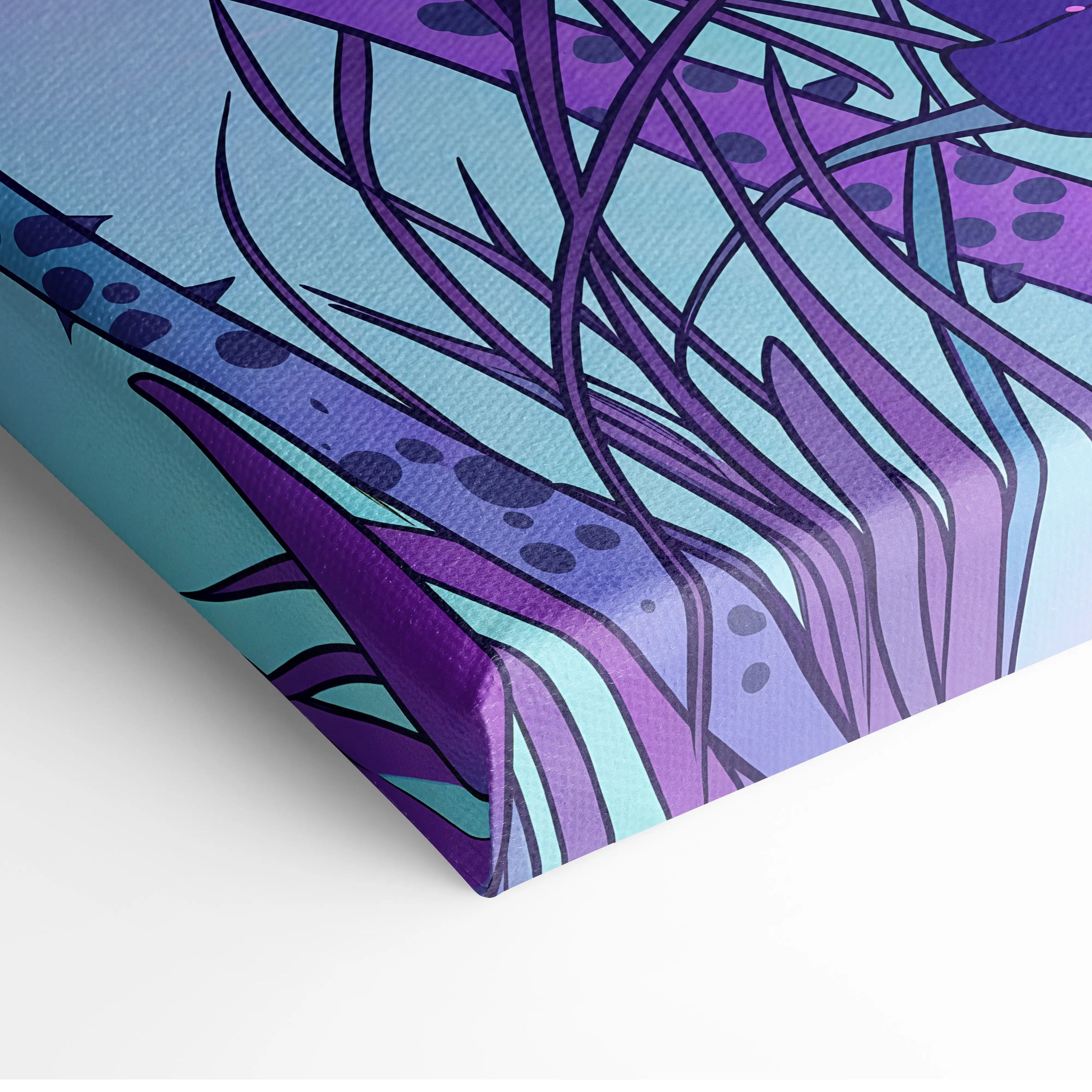 Vaporwave Japan Sunset Canvas - Japan Vaporwave Art Pastel Neon Living Room Retro Futurism Mood Dreamy Neon Decor Modern