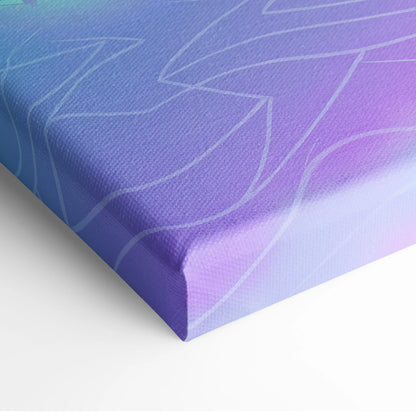 Neon Sakura Vaporwave Canvas - Japan Landscape Neon LivingRoom Vaporwave Dreamy Mood Modern Vaporwave Decor Canvas