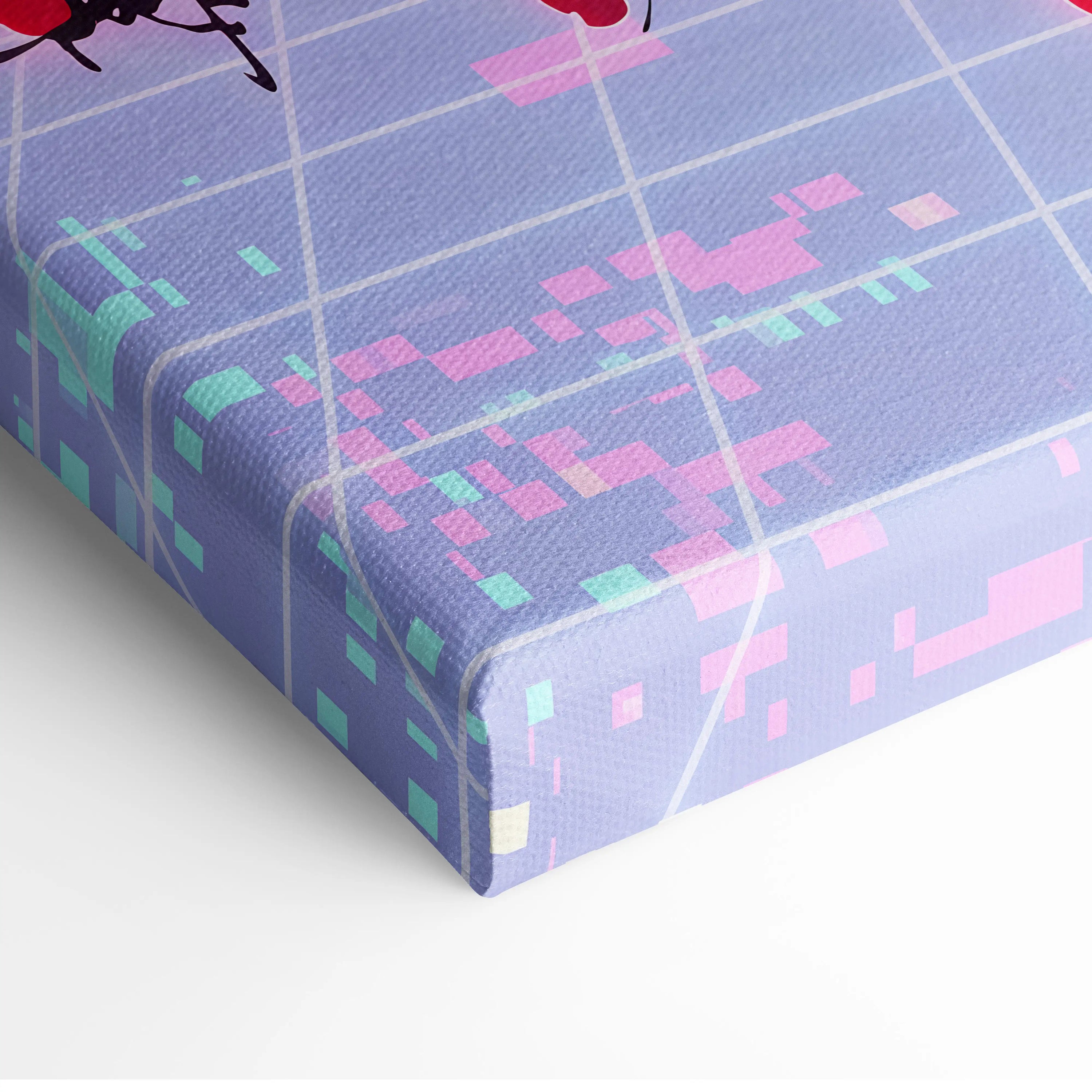 Pastel Vaporwave Japan Landscape - Japan Landscape Pastels Living Room Vaporwave Dreamy Mood Retro Futurism