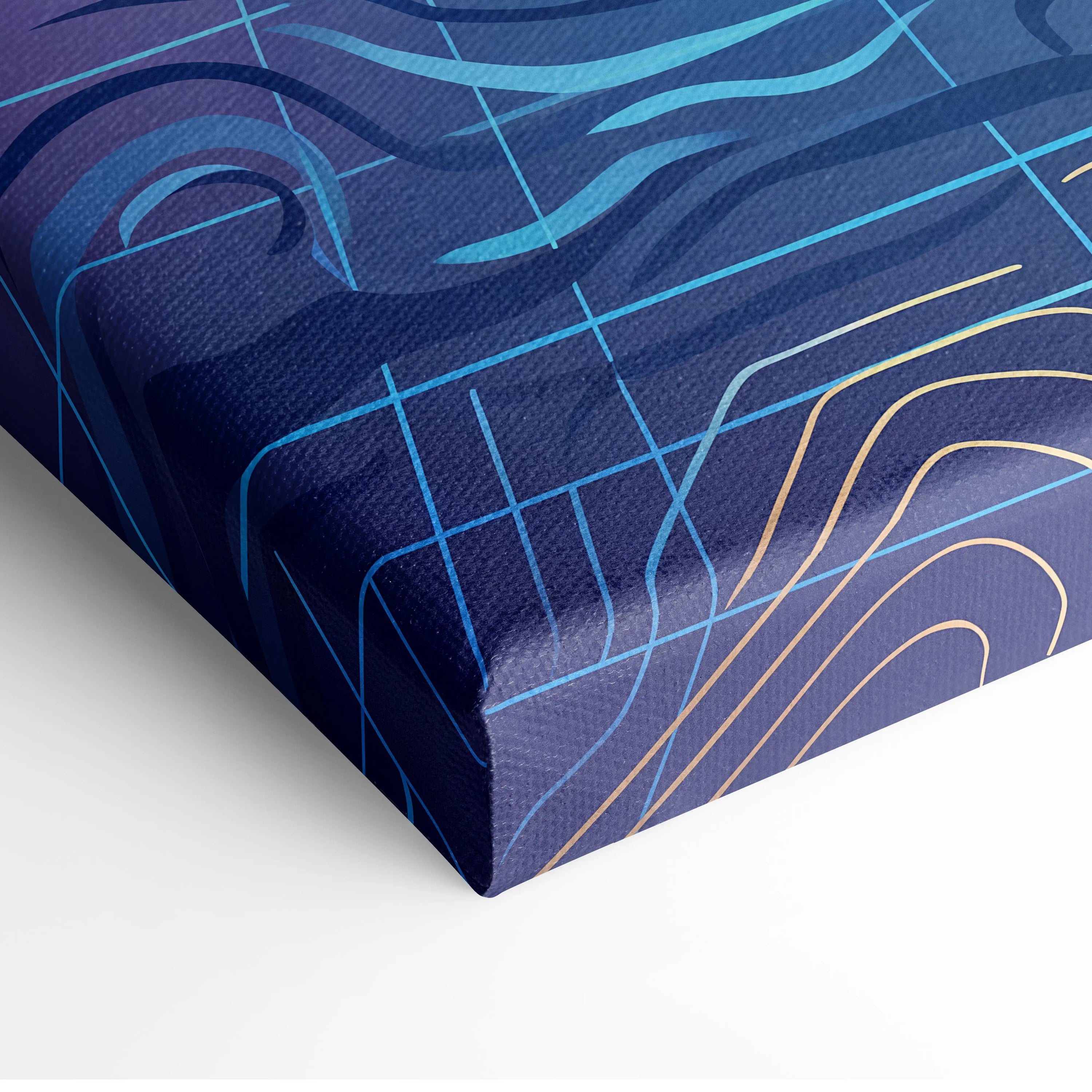 Vaporwave Fuji Sunset Canvas - Vaporwave Art Pastel Neon Living Room Wall Decor Japanese Futurism Dreamy Neon Fuji Canvas