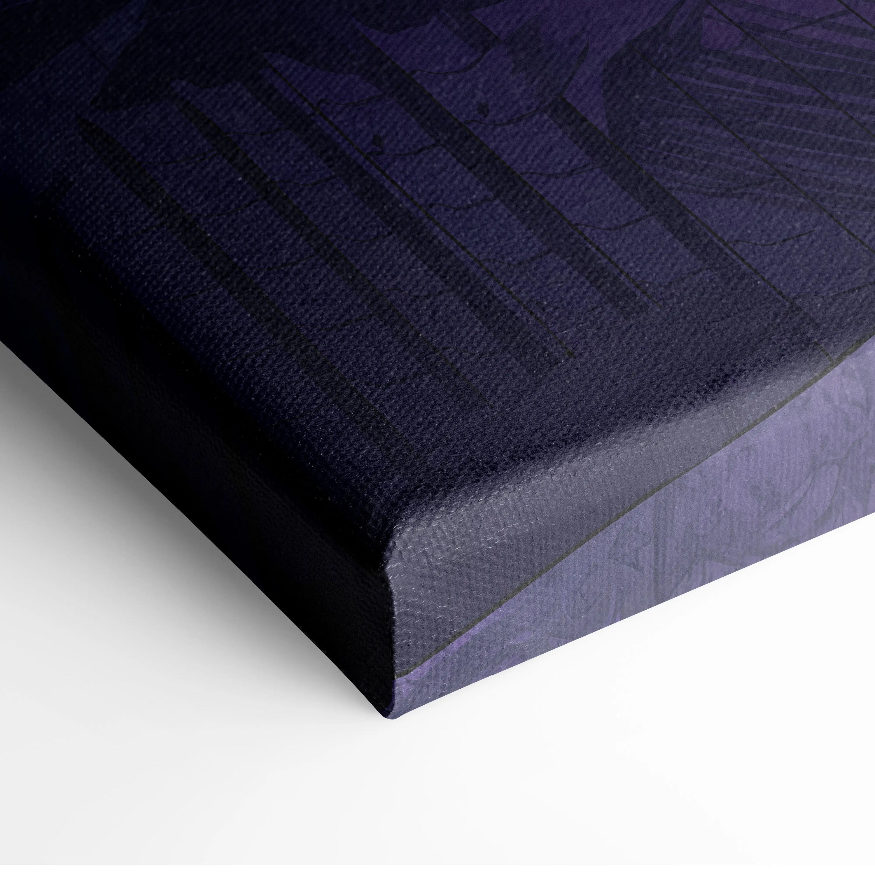 Vaporwave Neon Grid Canvas - Vaporwave Pink Blue Purple Living Room Cyberpunk Mood Dreamy Retro Decor Print