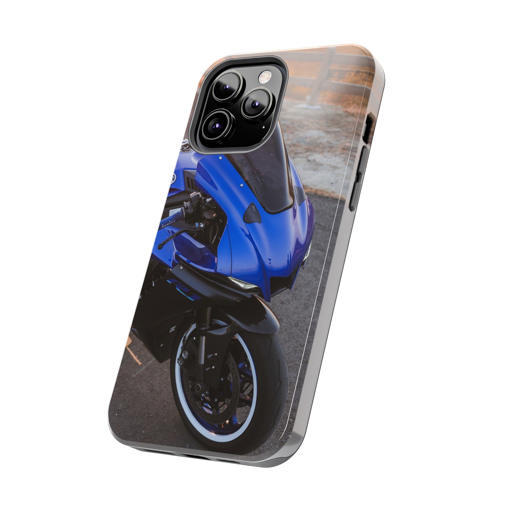 Yamaha R1 Motorcycle iPhone Case and Galaxy Phone Case #004 - Throttle Designs