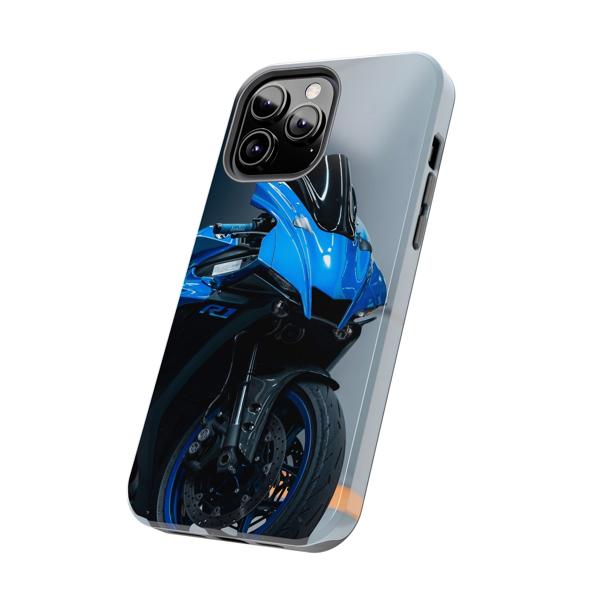 Yamaha R1 Motorcycle iPhone Case and Galaxy Phone Case #016 - Throttle Designs