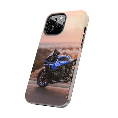 Yamaha R1 Motorcycle iPhone Case and Galaxy Phone Case #026 - Throttle Designs