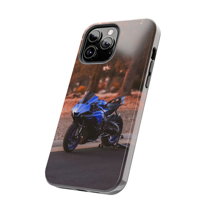 Yamaha R1 Motorcycle iPhone Case and Galaxy Phone Case #028 - Throttle Designs