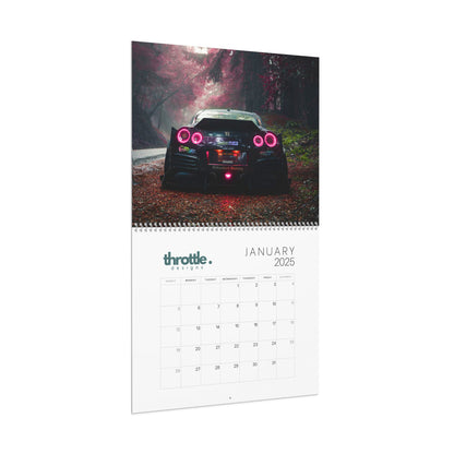 Limited Edition 2025 Automotive Car Calendar - Brennanxwright Collection for Enthusiasts