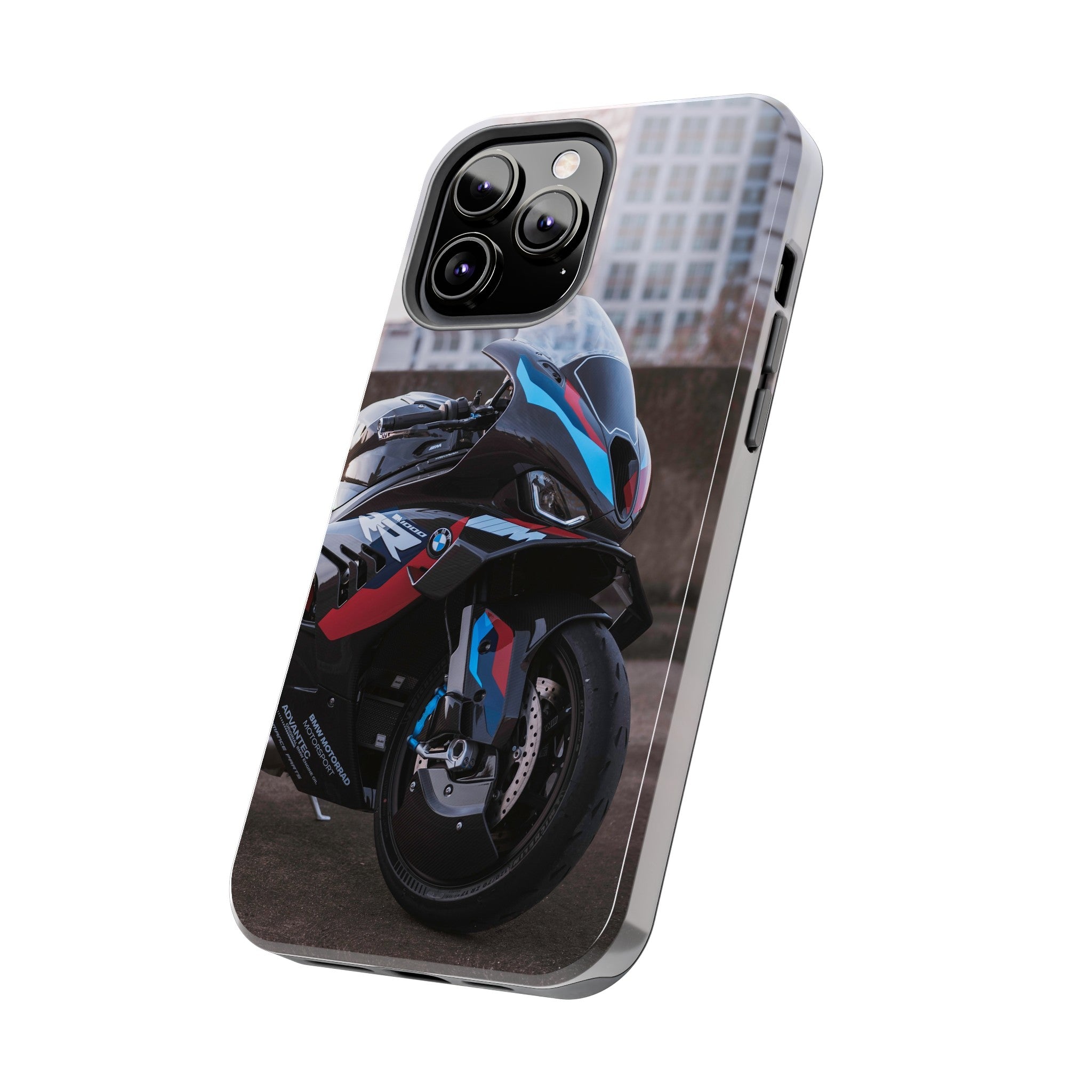 BMW M1000RR Motorcycle iPhone Case and Galaxy Phone Case #003 - Throttle Designs