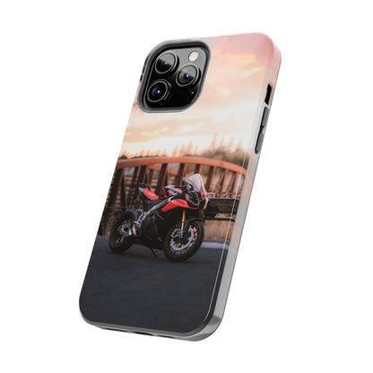 Aprilia RSV4 1100 Factory Motorcycle iPhone Case and Galaxy Phone Case #009 - Throttle Designs