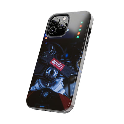 Aprilia RSV4 1100 Factory Motorcycle iPhone Case and Galaxy Phone Case #020 - Throttle Designs