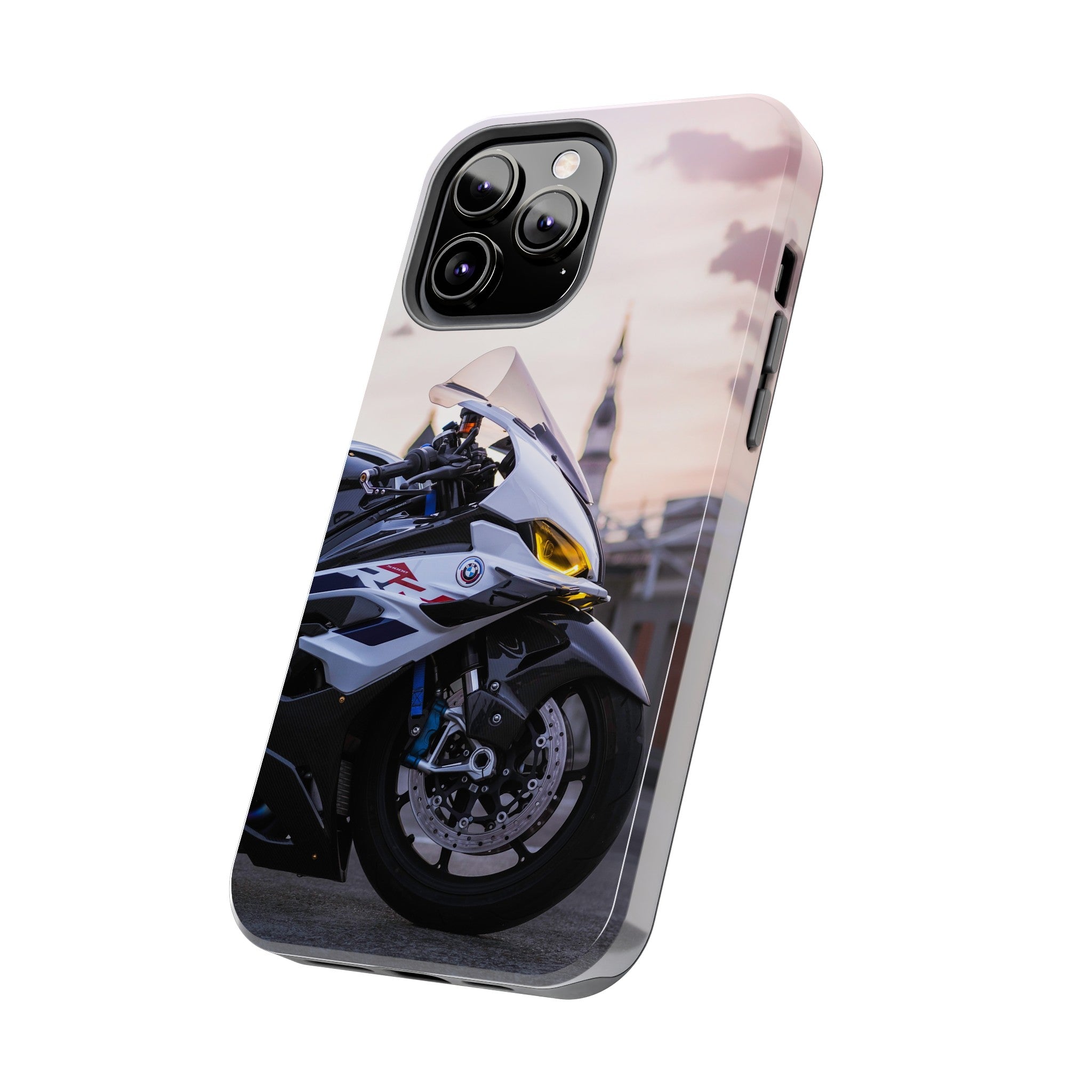 BMW S1000RR Drag Spec Motorcycle iPhone Case and Galaxy Phone Case #003 - Throttle Designs