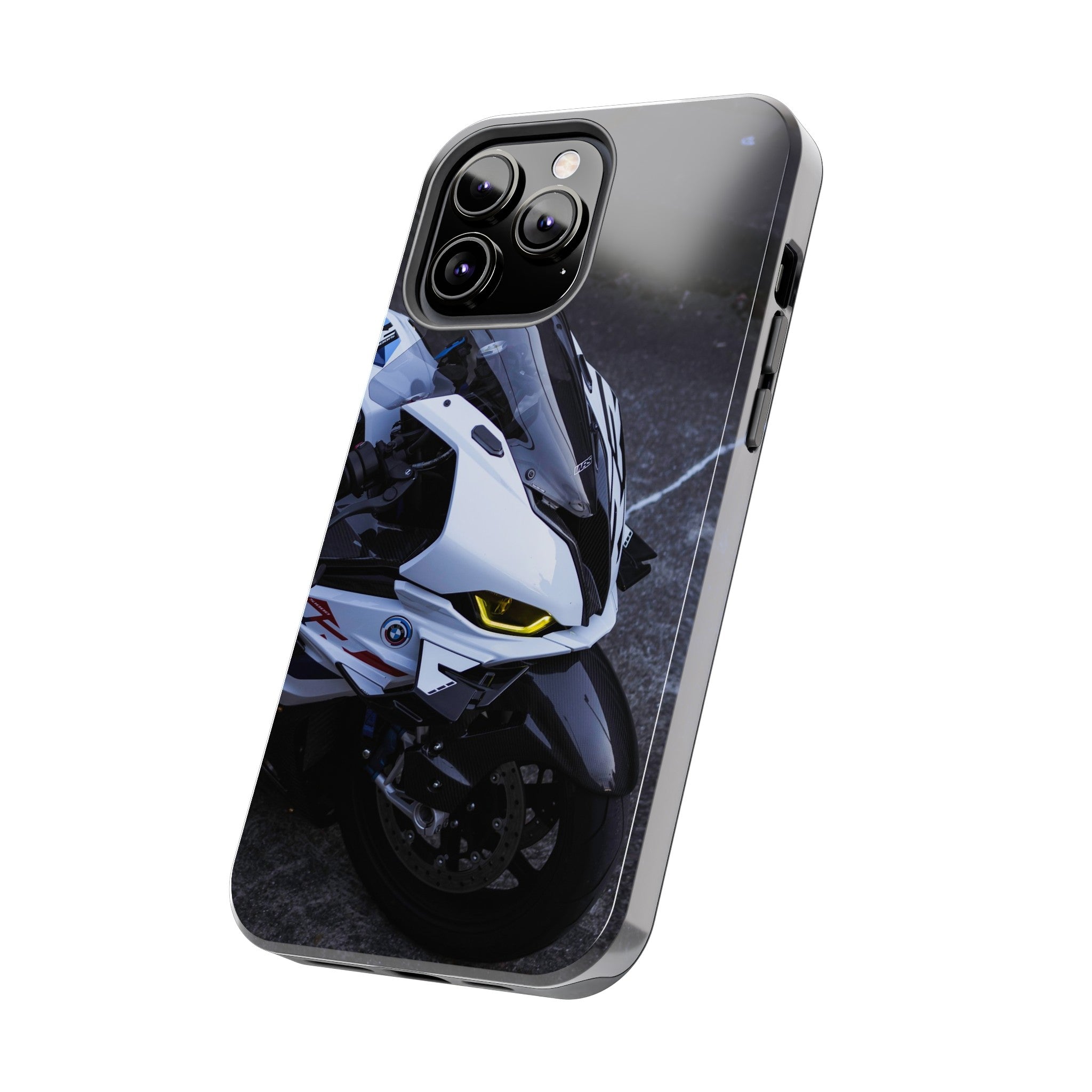 BMW S1000RR Drag Spec Motorcycle iPhone Case and Galaxy Phone Case #008 - Throttle Designs