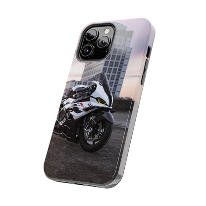 BMW S1000RR Drag Spec Motorcycle iPhone Case and Galaxy Phone Case #009 - Throttle Designs