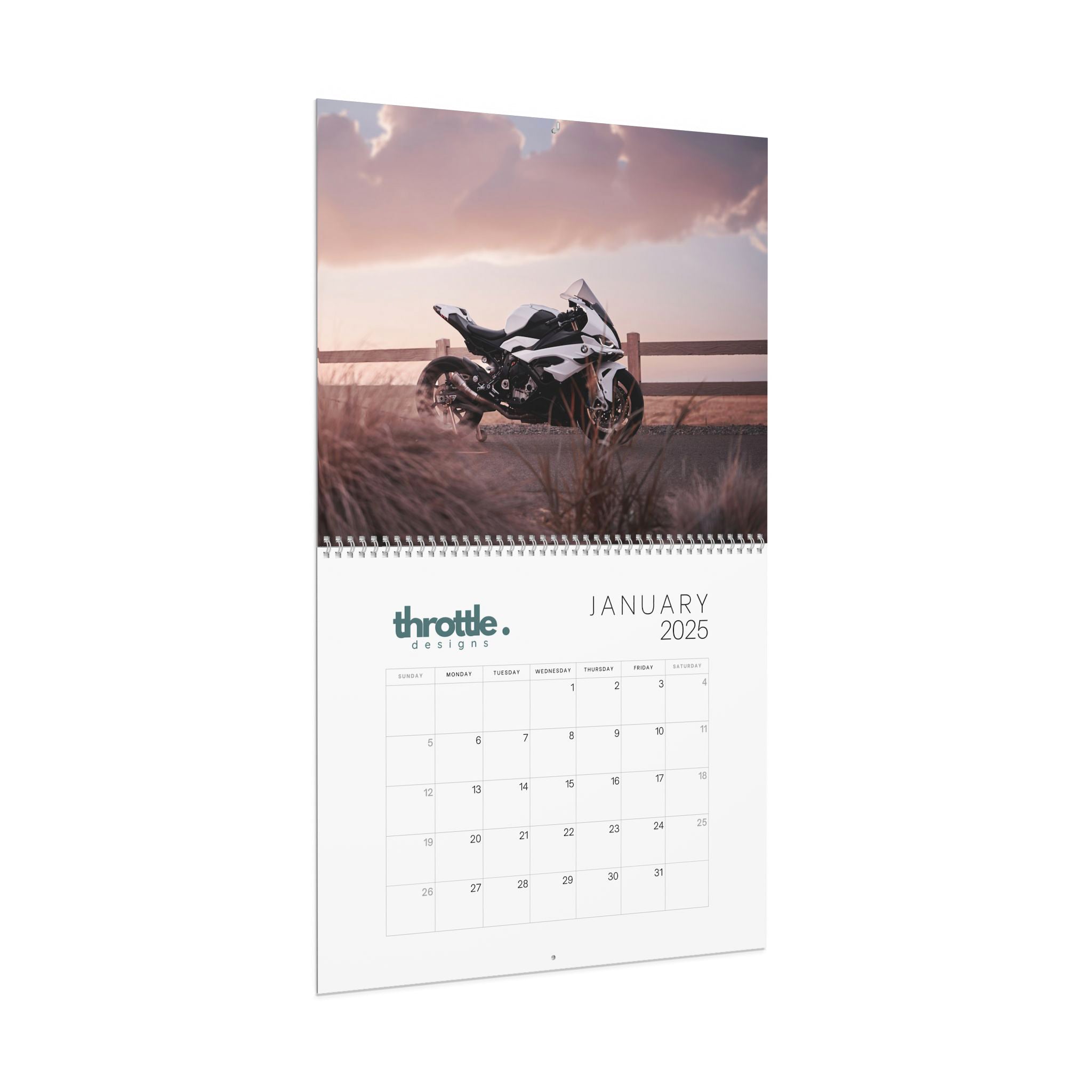 Ultimate 2025 Sportbike Motorcycle Experience Calendar V4