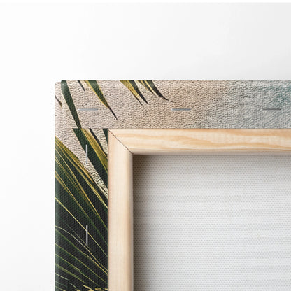 Stunning High-Resolution Beach Canvas Wall Art With Ocean Waves And Serene Horizon