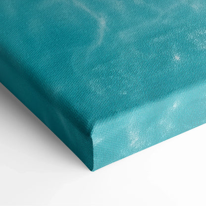 Stunning High-Resolution Beach Canvas Wall Art With Ocean Waves And Serene Horizon