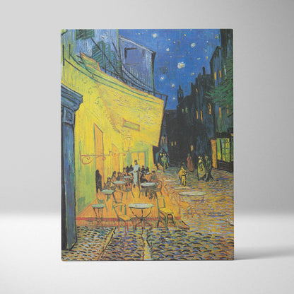 Vibrant Vincent van Gogh Cafe Terrace at Night canvas print