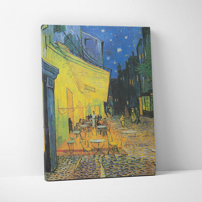 Cafe Terrace at Night by Vincent van Gogh canvas print