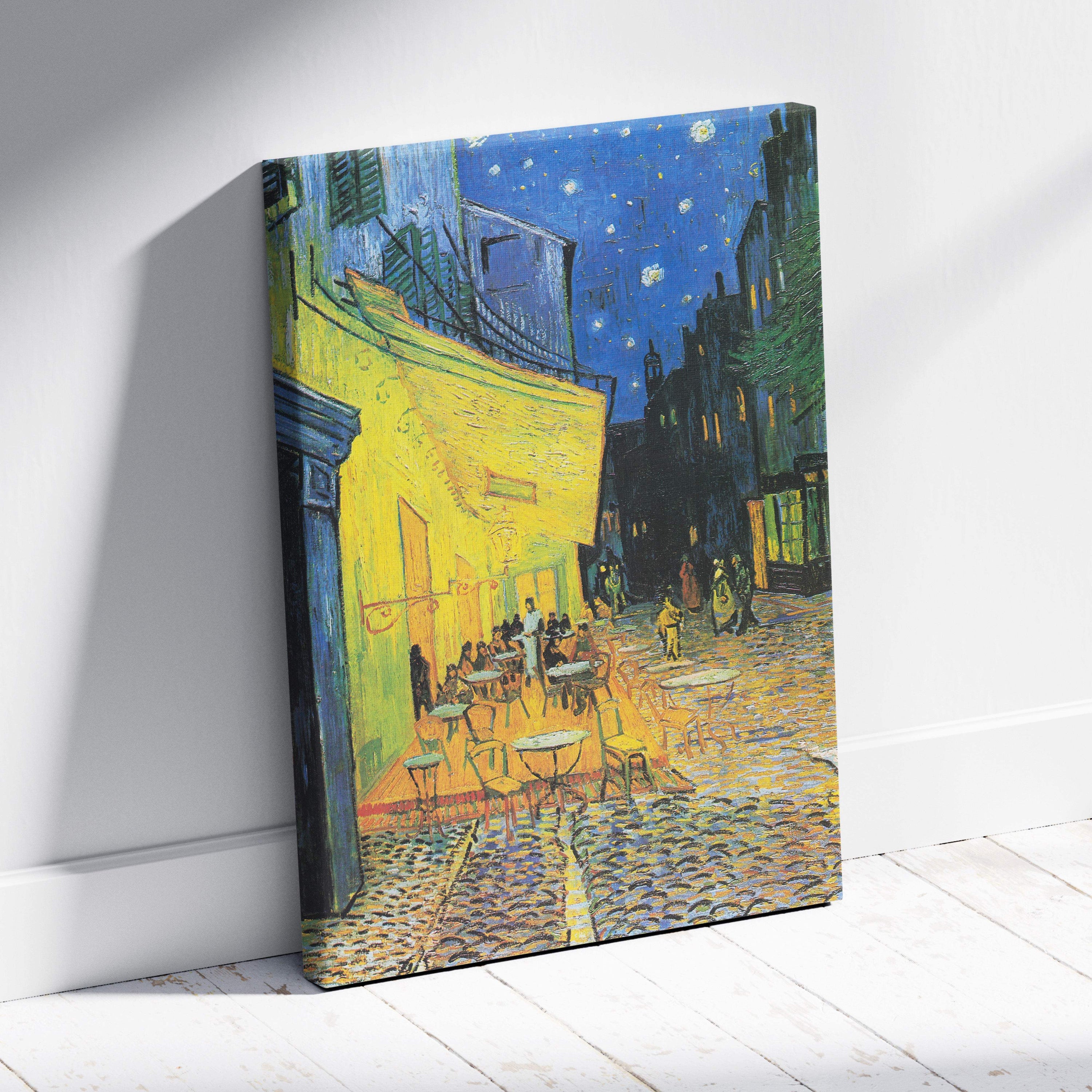 Cafe Terrace at Night by Vincent van Gogh canvas print