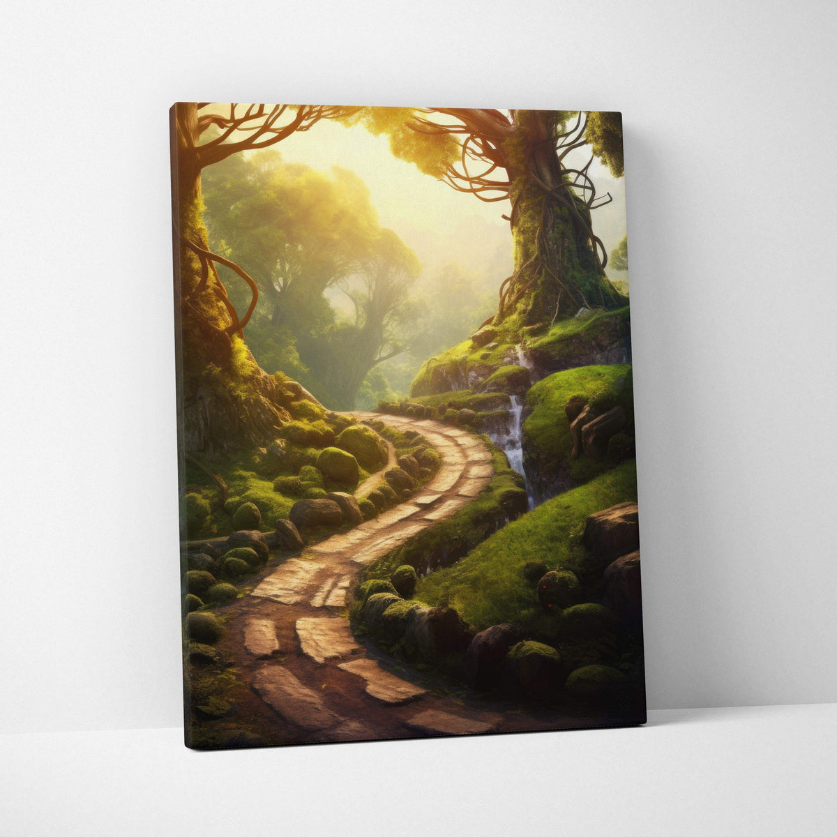 Premium Forest Sunset Canvas Wall Art for Home Decor and Living Spaces ...