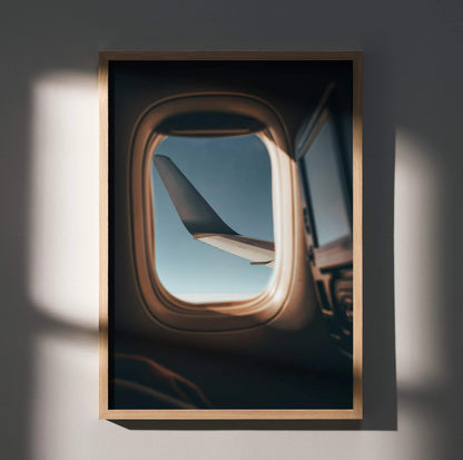 Inspiring Nature Flight Birds Wall Art Poster | Vertical - Throttle Designs