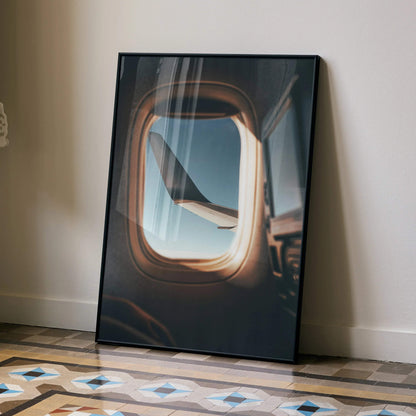 Inspiring Nature Flight Birds Wall Art Poster | Vertical - Throttle Designs