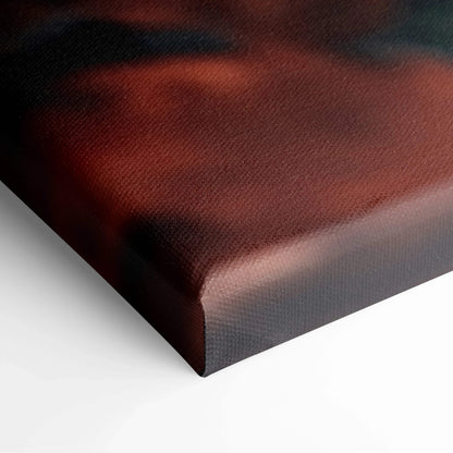 Close-up of vibrant autumn canvas art featuring golden leaves in rich warm tones for wall art decor.