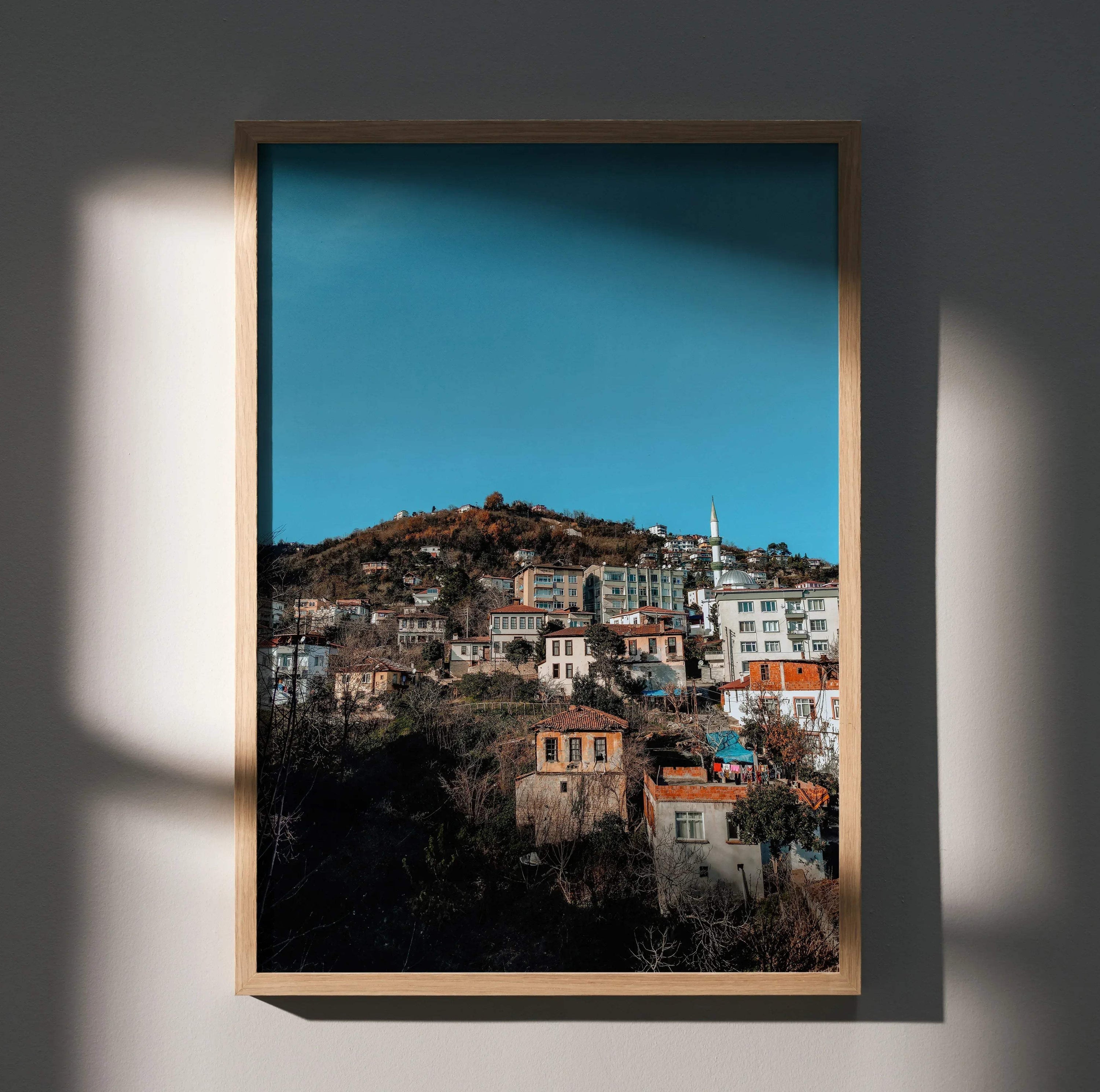 Stunning Building Architecture Wall Art Poster | Vertical - Throttle Designs