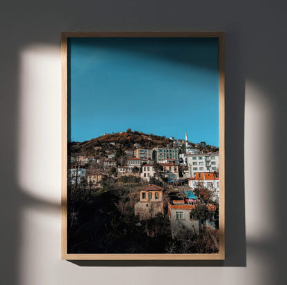 Stunning Building Architecture Wall Art Poster | Vertical - Throttle Designs