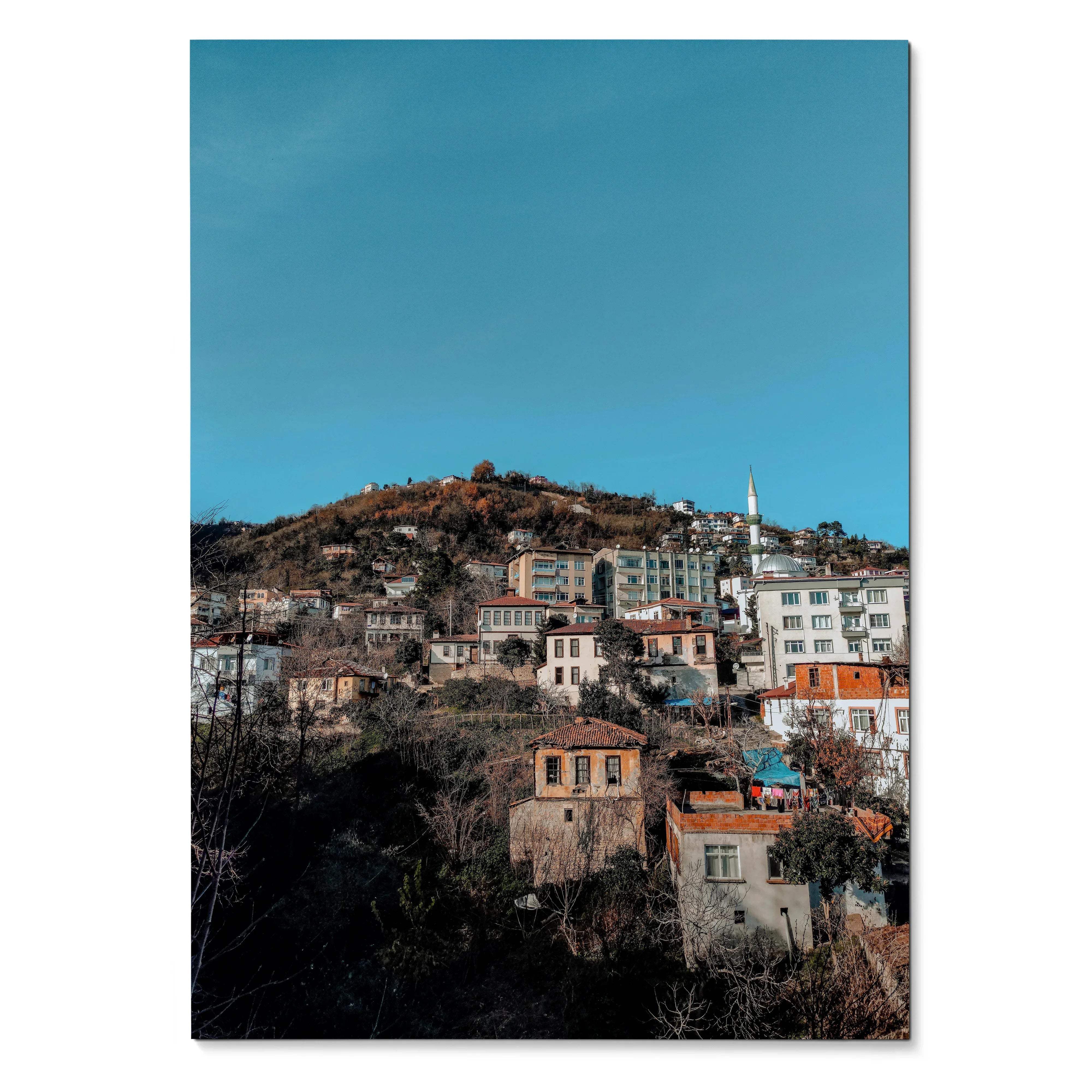 Stunning Building Architecture Wall Art Poster | Vertical - Throttle Designs