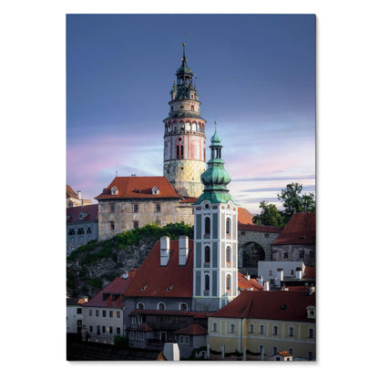 Captivating Modern Building Wall Art Poster | Vertical - Throttle Designs