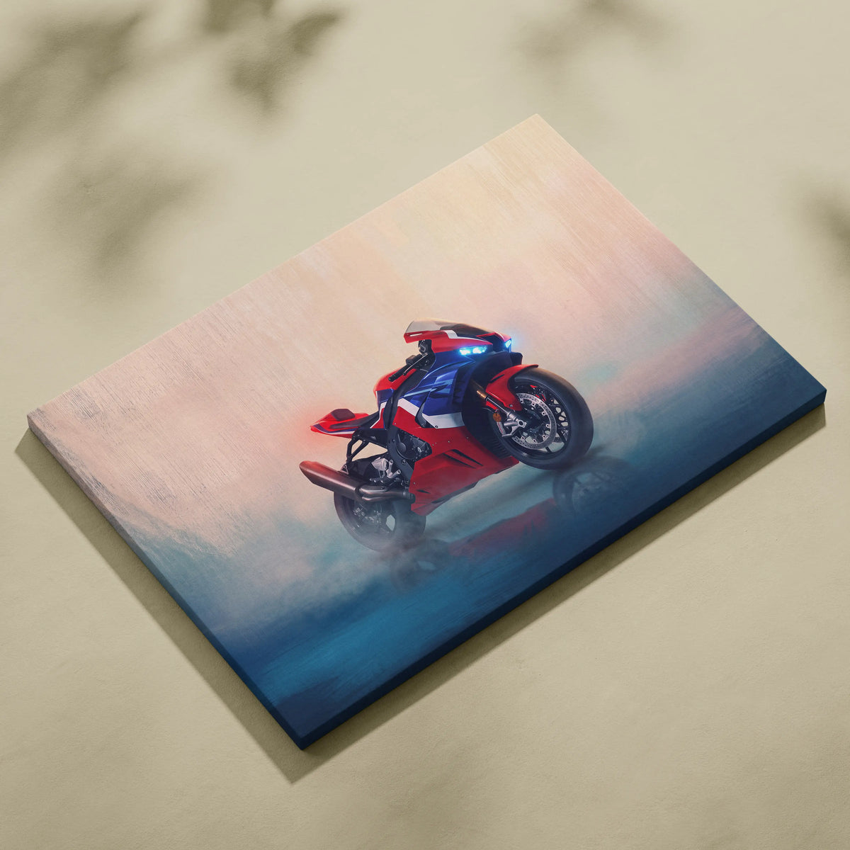 Honda CBR1000RR-R Inspired Canvas Art, Superbike Print and Racing Fan Gift