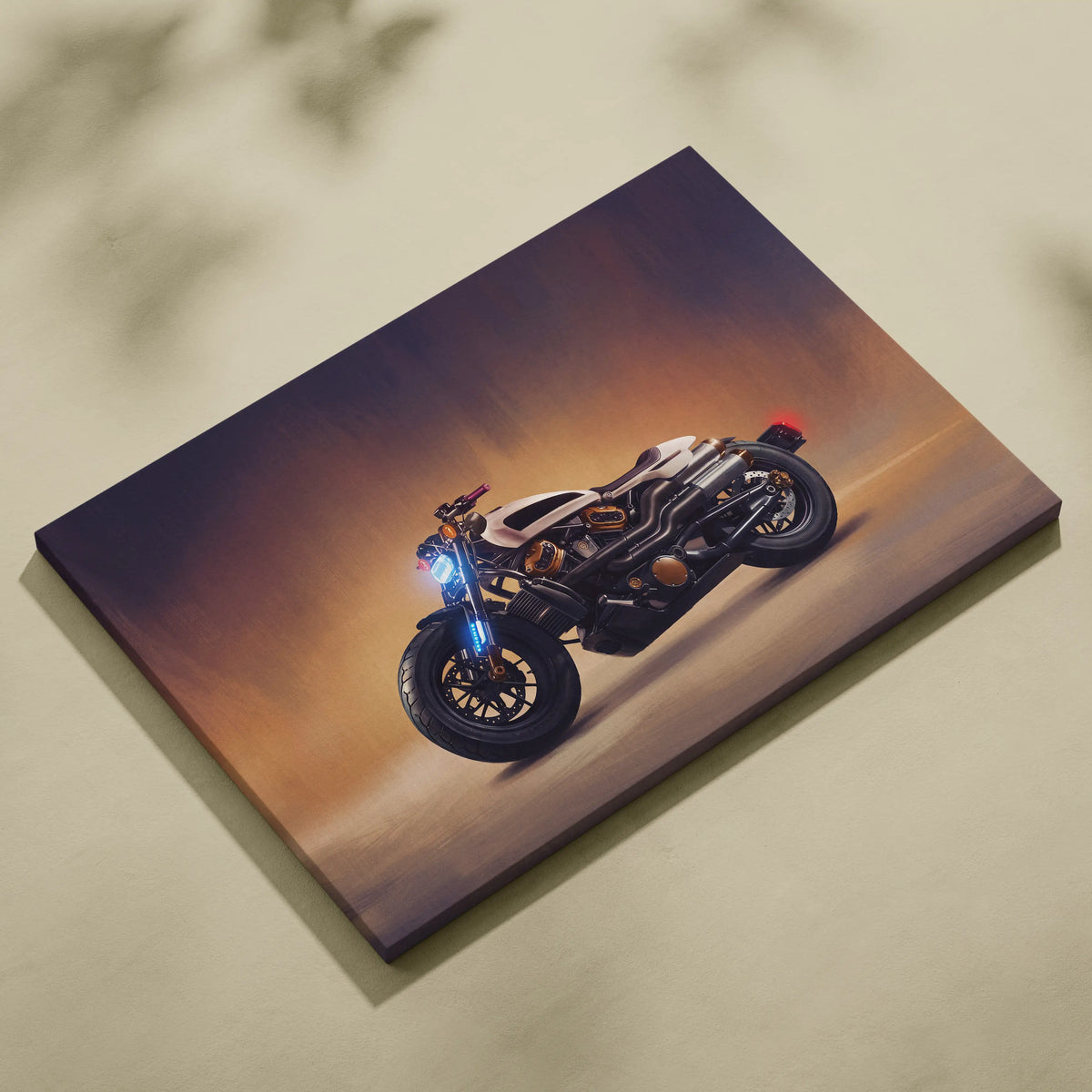 Sportster S Inspired Motorcycle Wall Art, American Cruiser Poster and Garage Decor