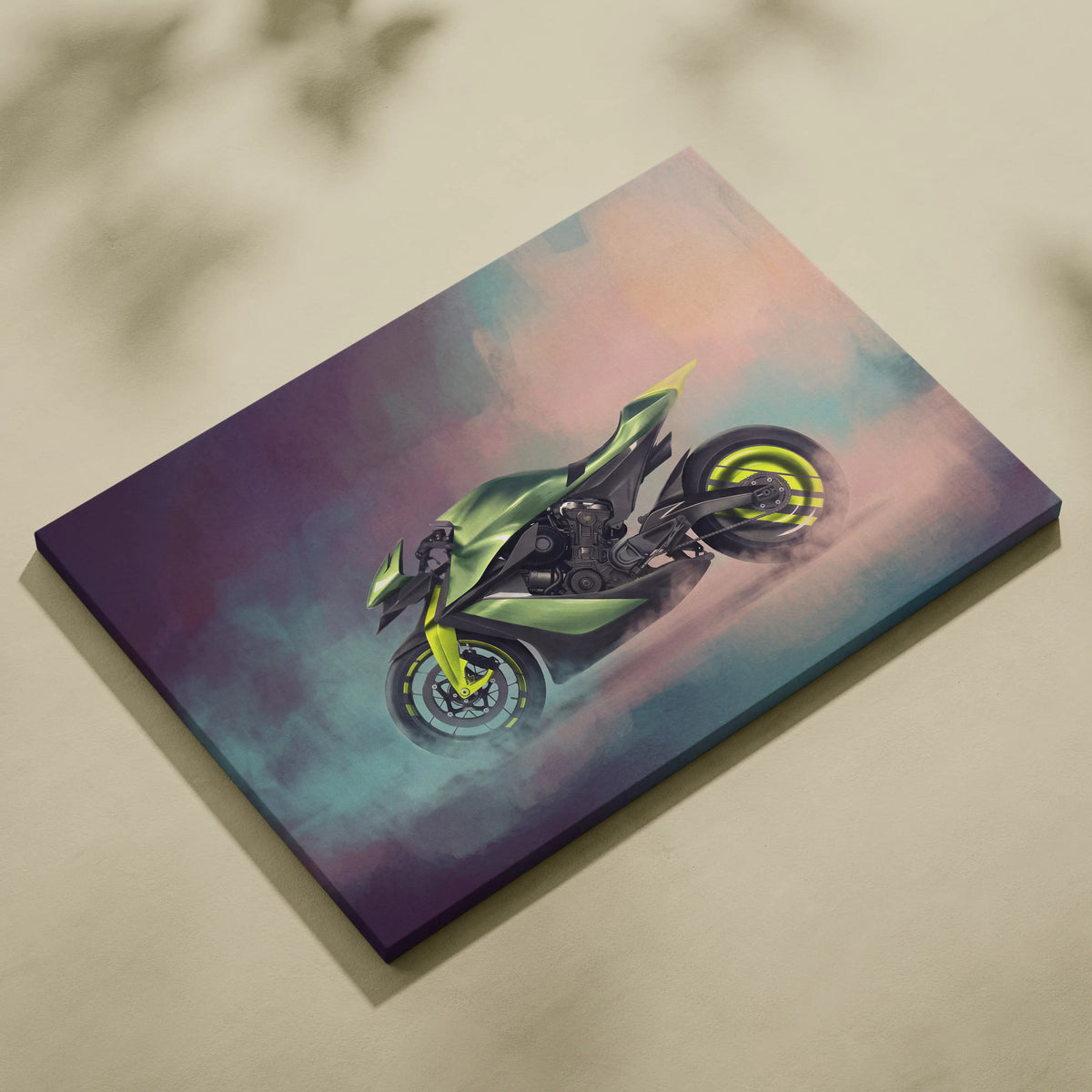 Aston Martin AMB 001 Inspired Supersport Wall Art, Supercharged Track Poster and Rider Gift