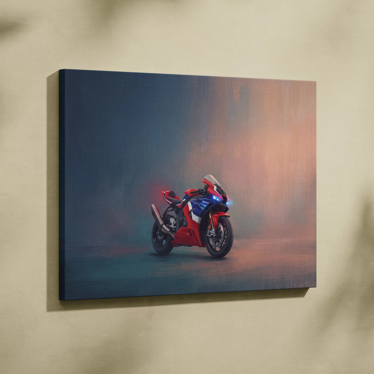 Honda CBR1000RR-R Fireblade Inspired Motorcycle Wall Art, Track Weapon Print and Racing Decor