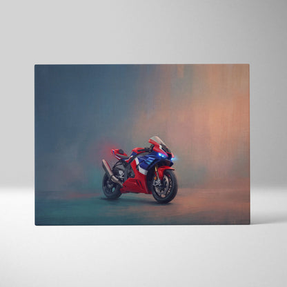 Honda CBR1000RR-R Fireblade Inspired Motorcycle Wall Art, Track Weapon Print and Racing Decor