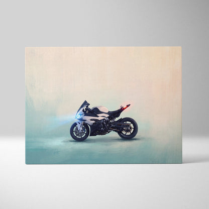 BMW S1000RR Canvas Wall Art - Stunning Artistic Styled Artwork