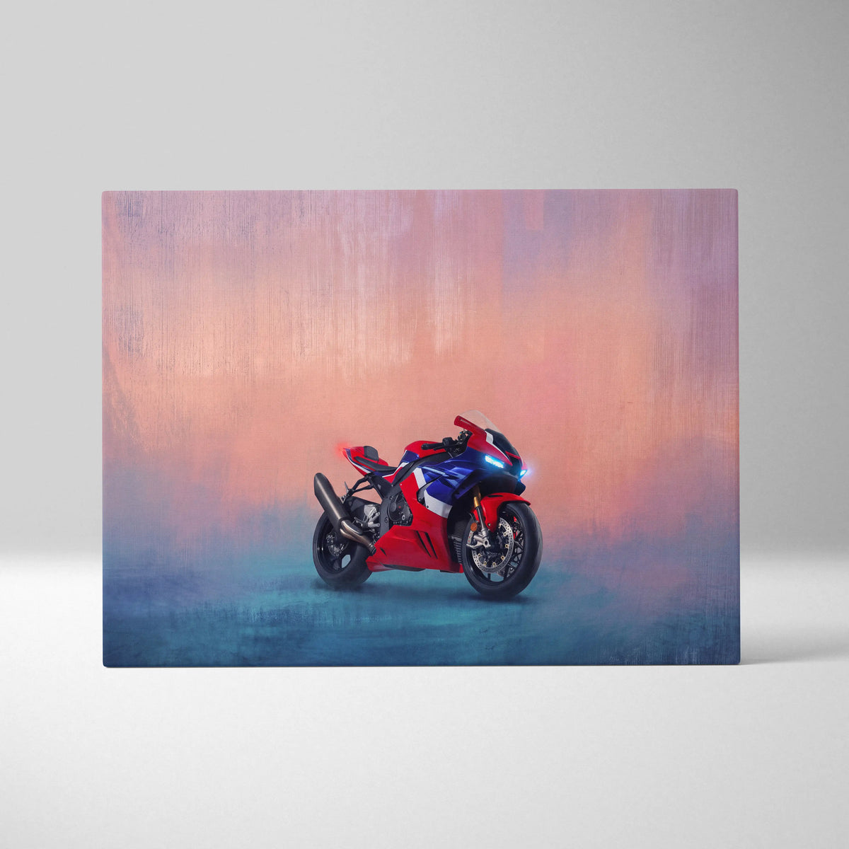 Honda CBR1000RR Fireblade Inspired Supersport Wall Art, Racing Canvas Art & Superbike Garage Print