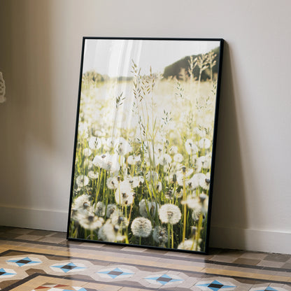 Vibrant Floral Art Poster for Wall Decor | Vertical - Throttle Designs