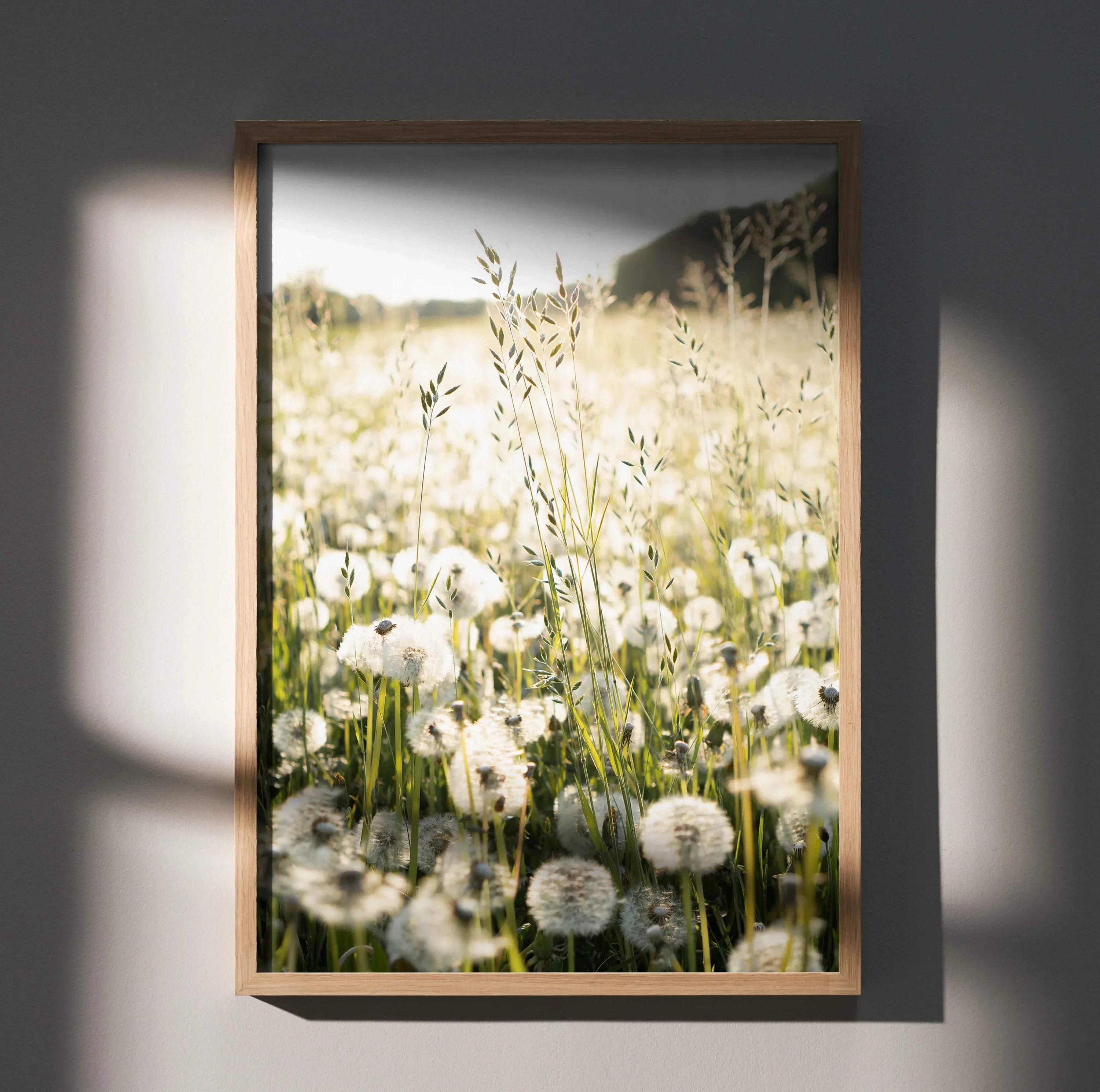 Vibrant Floral Art Poster for Wall Decor | Vertical - Throttle Designs