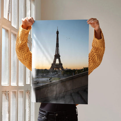 Captivating Eiffel Tower Poster Art for Wall Decor | Vertical - Throttle Designs