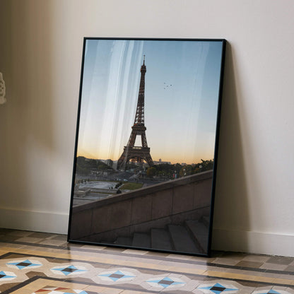 Captivating Eiffel Tower Poster Art for Wall Decor | Vertical - Throttle Designs