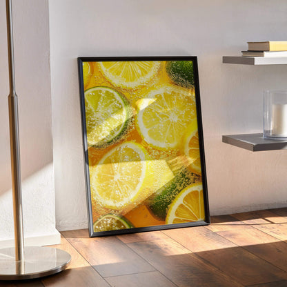 Vibrant Food Digital Art Poster for Wall Decor | Vertical - Throttle Designs