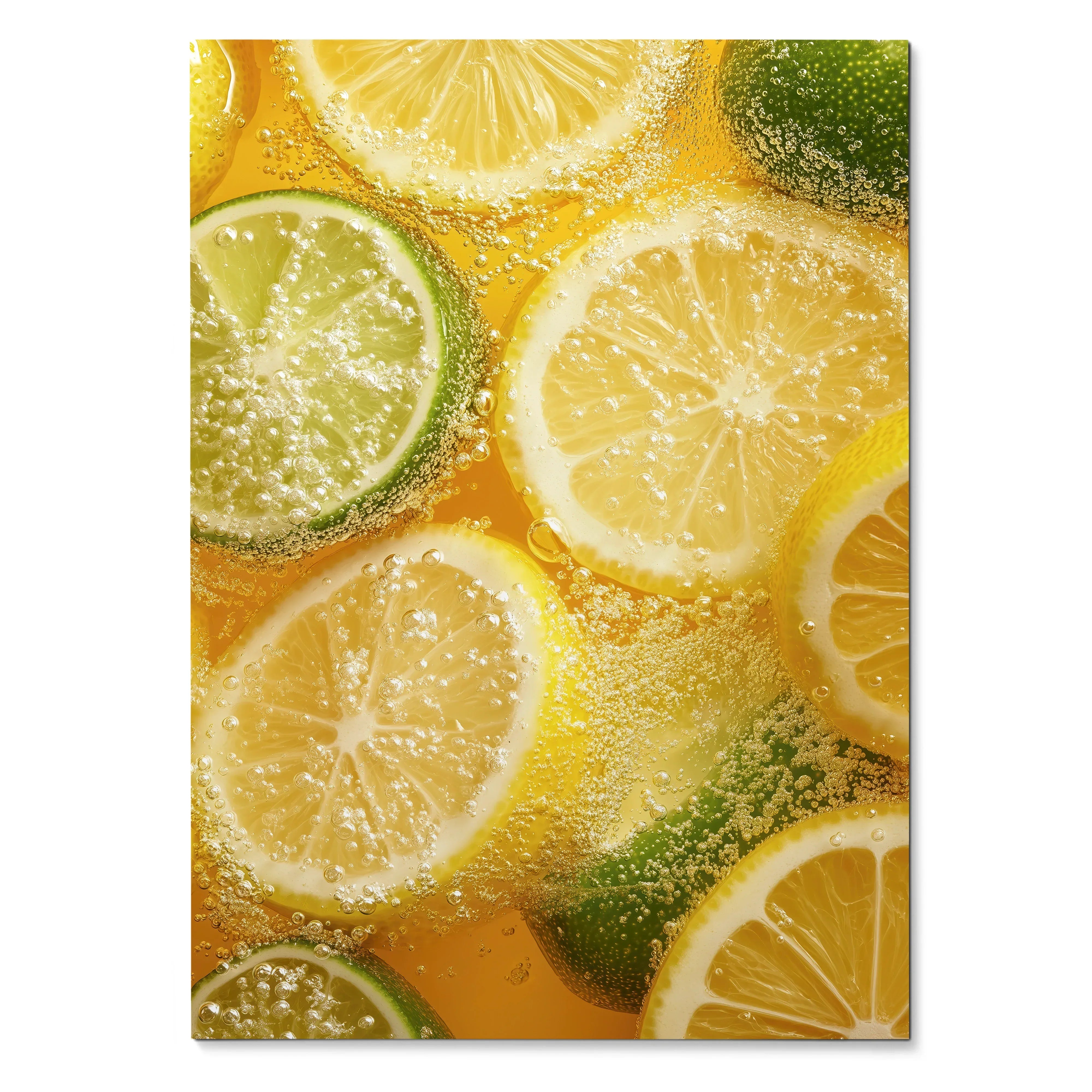 Vibrant Food Digital Art Poster for Wall Decor | Vertical - Throttle Designs