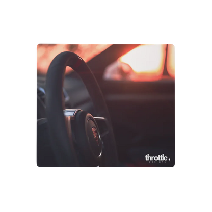 Porsche Steering Wheel Gaming Mouse Pad #001